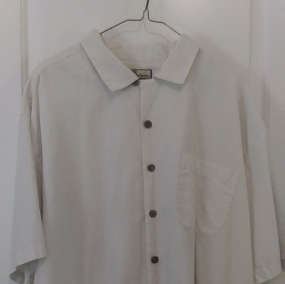 Mens long sleeve casual button down shirt